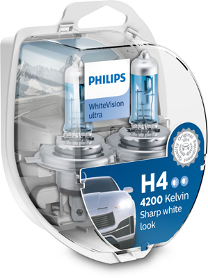 Set 2 becuri far principal H4/W5W P43T-38 60/55W 12 V
