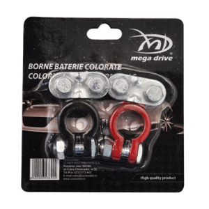 Set 2 borne pentru baterie auto MEGA DRIVE 43692