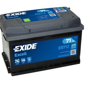 Baterie auto EXIDE Excell EB712
