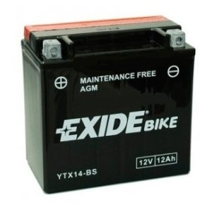 Baterie motocicleta EXIDE Maintenance Free EBYTX14-BS