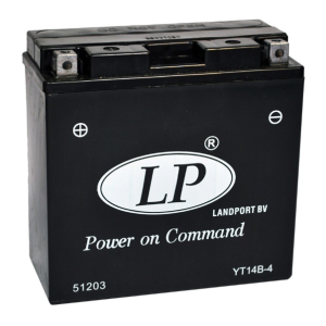 Baterie motocicleta LANDPORT AGM LP YT14B-BS