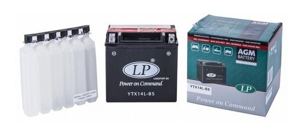Baterie motocicleta LANDPORT AGM LP YTX14L-BS