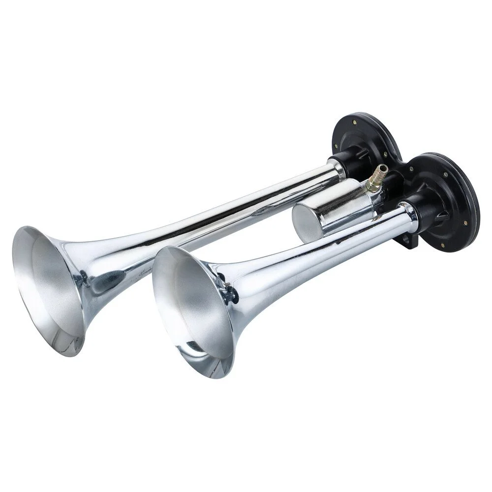 Claxon electropneumatic pentru camion LAMPA Twin Horn Kit LAM98662