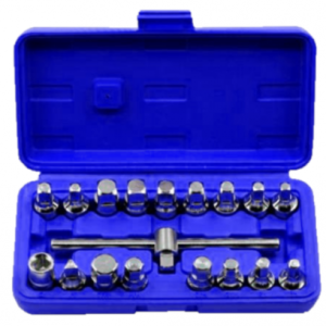 Set patrate pentru surub baie ulei Garage Meister GM52008
