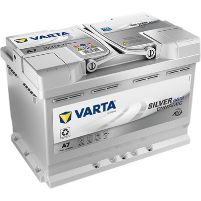 Baterie VARTA Silver Dynamic AGM xEV A7 570901076 J382