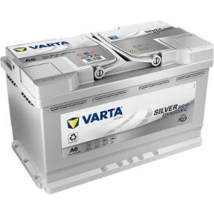 Baterie VARTA Silver Dynamic AGM xEV A6 580901080J382