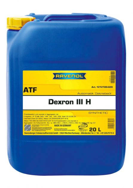 Ulei pentru transmisie automata RAVENOL ATF Dexron III H 1212100-020