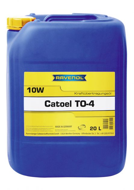 Ulei pentru transmisie autoutilitare agricole RAVENOL CATOEL TO-4 1310610-020 10W