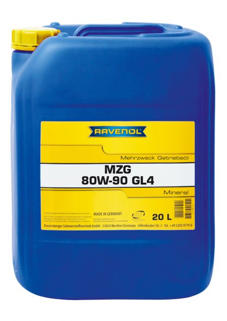 Ulei transmisie RAVENOL GETR MZG GL4 80W90 1223105-020