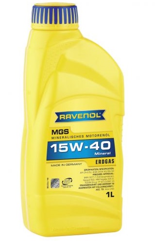 Ulei motor RAVENOL MGS Gasmotor 15W40 1133100-001