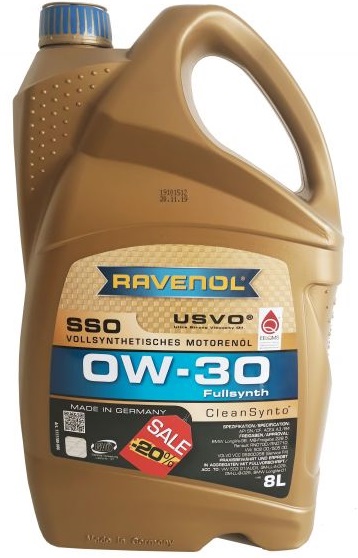 Ulei motor RAVENOL SSO 0W30 USVO 1111100-008