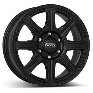 Janta aliaj DOTZ 4X4 Kalahari black 8.00x18 5/120/42/65
